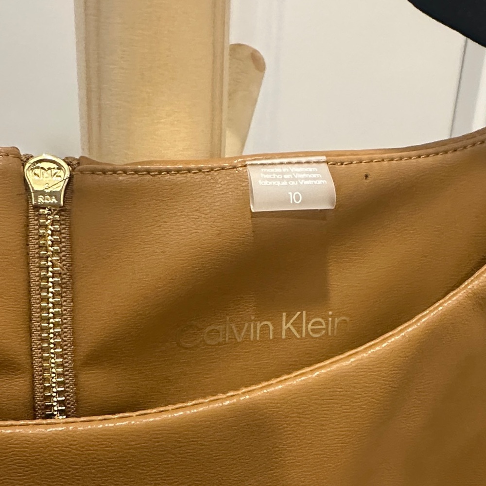 Calvin Klein Camel Shoulder Bag